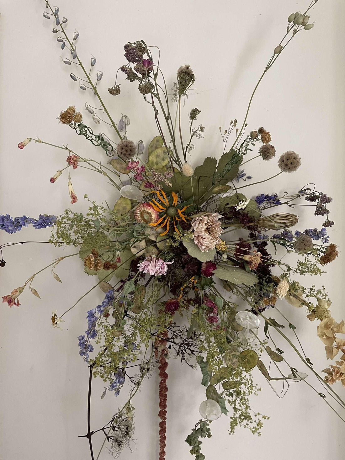 A Rustic Yuletide: Creative Tips for Dried Flower Christmas Wreaths - Carobeth Flowers