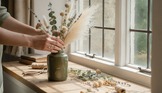 How to Style Sustainable Dried Flower Arrangements: A British How-To Guide