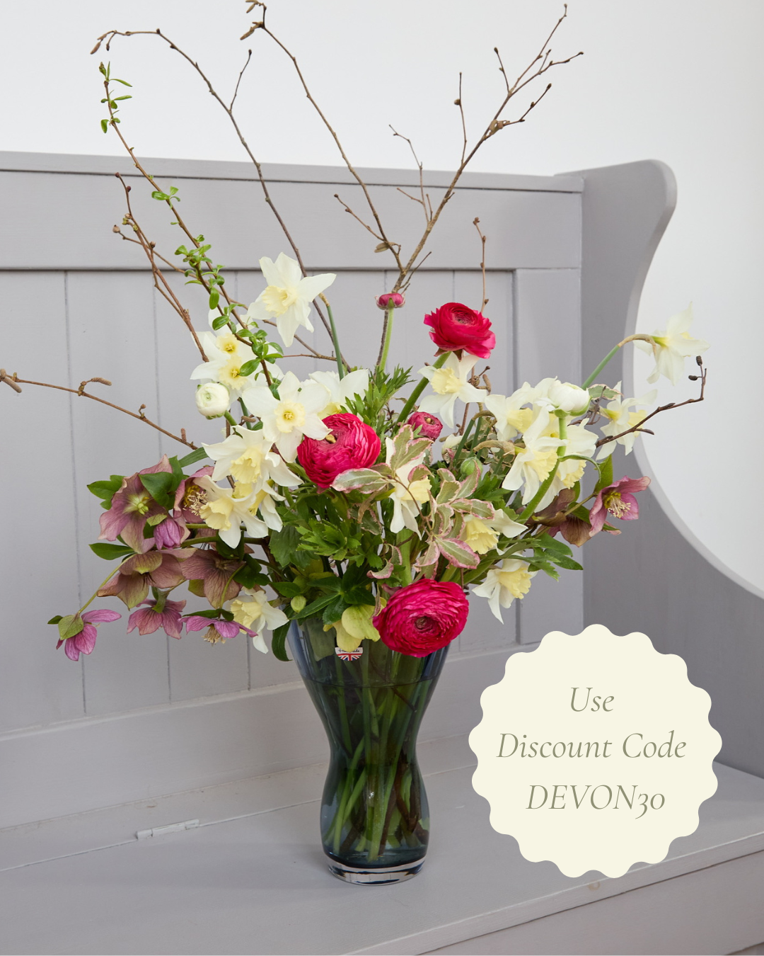 Devon Flowers for Dartington from Carobeth